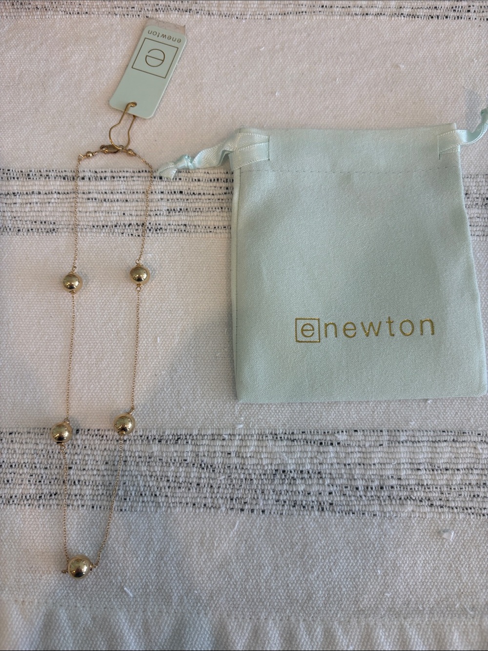 e.newton Chocker Simplicity 15” 8mm gold